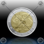 2 EVRO BELGIJA 2021 (Emperor Charles V.) KARTICA